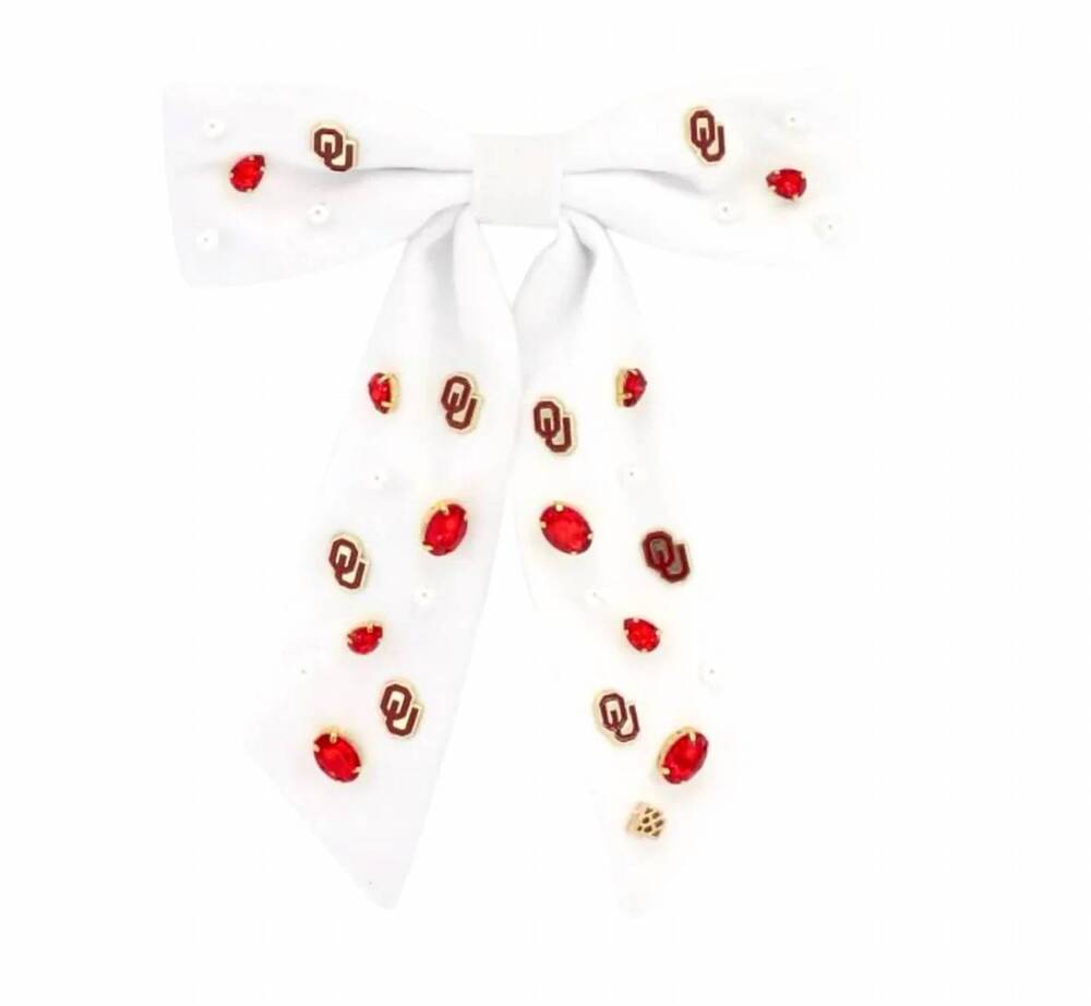 NEW BRIANNA CANNON women's ou bow in white